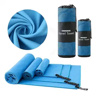 Eastsunshine Custom Sweat Towel Quick Dry Microfiber Suede Yoga Exercise Gym Towel Microfibre Sports Towel With Mesh Bag