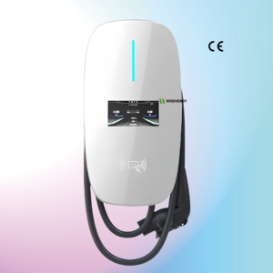 Borne de recharge murale pour véhicules électriques de niveau 2, 7 kW, avec courant nominal de 32 A, état neuf, tension d'entrée 220-240 V - Product Image 1