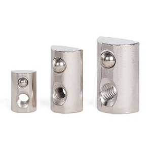 Bloque de Tuercas Elásticas de Perfil de Aluminio Niquelado de Acero al Carbono Gelisen Tipo 20 30 40 45 - Product Image 3