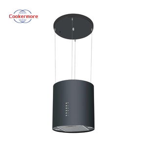 <span class=keywords><strong>Cappa</strong></span> Aspirante Circolare Elegante Cookermore in Acciaio Inox, Stile Camino, Multifunzione per Hotel, da Soffitto - Product Image 4