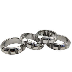 GF 304 acier inoxydable anneau pénien anneau pénien jouet sexuel anneau pénien pour grosse bite homme métal serrure pénis et testicule pour homme - Product Image 5