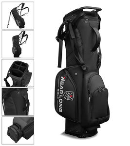 Pm99 कस्टम लोगो डिजाइन वाटरप्रूफ चमड़े की टिकाऊ बड़ी क्षमता 7 तरह पुरुषों के लिए सबसे अच्छा गोल्फ स्टैंड बैग - Product Image 2