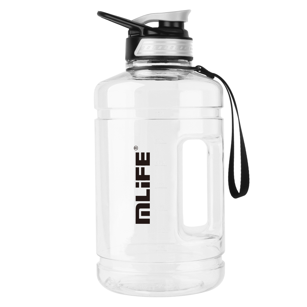 Custom Logo Factory Wholesale 2L Half Gallon Sports Water Bottle Food Grade BPA Free Portable Gym Outdoor Fitness Water Bottle