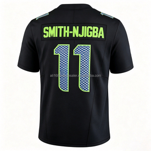 Maillot de football pour homme style tendance 2026 Sam Darnold, cousu, Jaxon Smith-Njigba, Cooper Kupp, 12e édition fan, tailles S-3XL - Product Image 3