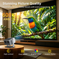 Proyector Inteligente HD 1080P para Videojuegos, 3D, 600 ANSI, 5G, Teléfono Móvil, Wifi Digital, Tableta para Reuniones, Tiro Corto, 4K, Android