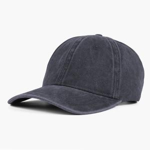 ALLCH Logo personalizzato lavato Soft <span class=keywords><strong>Top</strong></span> Vintage con cappelli da papà regolabile in Denim semplice berretto da Baseball personalizzato per uomo donna - Product Image 4