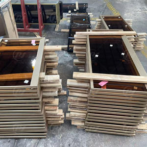 Cadre en <span class=keywords><strong>aluminium</strong></span> pour portes coulissantes de placard, finition anodisée mate, design personnalisé, <span class=keywords><strong>menuiserie</strong></span> intérieure de villa de luxe - Product Image 2