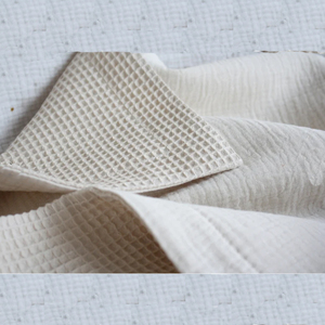 Bán buôn bông bé Muslin Waffle chăn trẻ em đảo ngược bộ đồ giường cũi xe đẩy ném Bìa ngủ Giấc Mơ phòng chờ chăn - Product Image 3