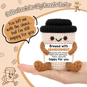 Taza de Café Hecha <span class=keywords><strong>a</strong></span> Mano, Regalo de Despedida, Regalo de Jubilación, Regalo de Promoción Laboral para Mujer y Hombre, Tazas de Café Lindas, Decoración de Escritorio de Oficina - Product Image 2