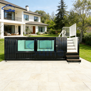 <span class=keywords><strong>Piscine</strong></span> en conteneur de 20 pieds avec structure en acier renforcé et revêtement imperméable, idéale pour les jardins privés et les centres de villégiature en plein air - Product Image 2