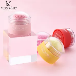 MISS ROSE 7301-414M 6 warna ukiran daisy pelembap bibir nutrisi perbaikan pelembap bibir merah muda murah pemasok pelembap bibir