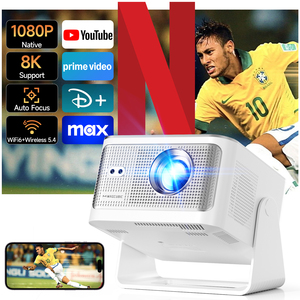 โปรเจคเตอร์ MAGCUBIC รุ่นขายดี ราคาโรงงาน HY350MAX สำหรับครอบครัว ความละเอียดเนทีฟ 1080p LCD LED สำหรับสำนักงาน WiFi6 อัตโนมัติ รองรับ 8K - Product Image 3