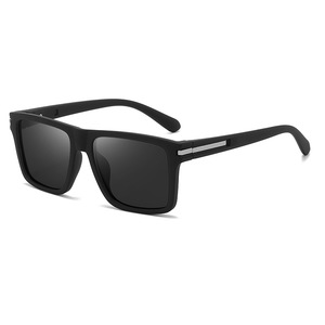 Gafas de Sol Polarizadas UV400 con Marco de PC y Lentes TAC Negras Unisex para Deportes al Aire Libre y Ciclismo - Product Image 2