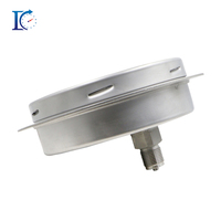 Axial Rear Mount Stainless Steel Shockproof Pressure Gauge Hydraulic Air Liquid Manometer 0-600bar 1 Year Warranty