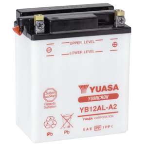Batería de Motocicleta Yuasa Yumicron YB12AL-A2 12V 12Ah - Product Image 1