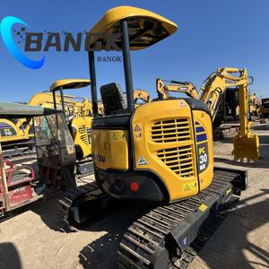 Komatsu PC30MR Mini <span class=keywords><strong>Excavator</strong></span> Crawler digunakan Dozer <span class=keywords><strong>Blade</strong></span> Japan orisinil Harga murah kotak roda gigi mesin Motor ekskavator Mini - Product Image 2