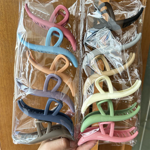 Pinzas <span class=keywords><strong>de</strong></span> Pelo <span class=keywords><strong>de</strong></span> Resina para Mujer, Color Sólido, Estilo <span class=keywords><strong>Dulce</strong></span>, para Fiestas, en Tamaños Grande, Mediano y Pequeño - Product Image 3