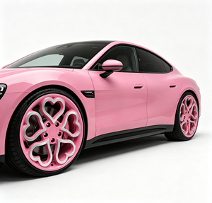 Jantes forgées en forme de cœur rose mignonnes de 17, 18, 19, 20, 22, 23 pouces, jantes 5x112, 5x114.3, jantes 5x120 pour <span class=keywords><strong>Jeep</strong></span> Wrangler <span class=keywords><strong>JK</strong></span> JL - Product Image 2