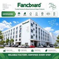 Jeu de société Fancboard personnalisé sur le thème du jardin potager, en carton recyclable à 4 volets, pour les 45 ans et plus |   Espagnol |   OEM/ODM