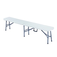 Großhandel Tragbarer 6FT Rechteckiger Klapptisch aus Kunststoff, Leichtgewichtig, Modernes Minimalistisches Design für Outdoor, Schlafzimmer, Eingang, Garten