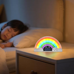 Timer visivo per la lavagna in aula con Timer per bambini arcobaleno con lampada da notte e rumori bianchi formazione del sonno e gestione del tempo - Product Image 3