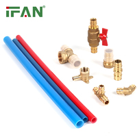 IFAN fabrique des raccords coulissants PEX Amérique du Nord Plomberie raccords Pex axiaux durables