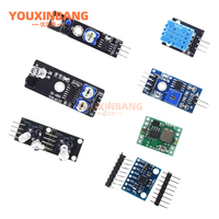 45 types de modules de capteurs, 45 kits de robots, voiture intelligente compatible avec Raspberry Pi, compatible avec UNO