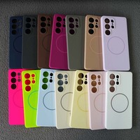 JOYPORODO S048 pour Samsung S25 Ultra, coque magnétique pour Samsung, couvercles en silicone pour Redmi Note 10 Pro, coque arrière