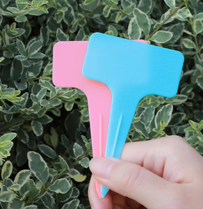 Etiquetas de Jardinería para Plantas y Vegetales, Resistentes al Agua, Coloridas, en Forma de T, de Diferentes Tamaños, para Colgar - Product Image 1