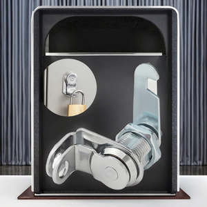 Caschetto senza chiave in lega di zinco delle serrature del cassetto lucchetto di stoccaggio mobili camma serrature cilindri di blocco per armadietto documenti - Product Image 3