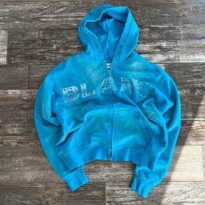 Sudaderas Extra Grandes de Alta Calidad con Logotipo de Pedrería Personalizado, Lavado Ácido Vintage, Serigrafía, Felpa Francesa, Decoloración al Sol, 100% Algodón - Product Image 4