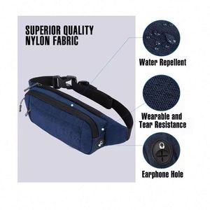 Muestra Gratis de Riñonera Deportiva Moderna, Bolsa de Cintura para Correr, para Hombres y Mujeres, para Trotar y Senderismo - Product Image 5