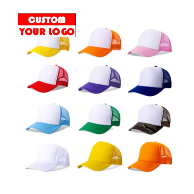 Benutzer definiertes Logo Schnellt rocknende Lauf kappe Laser geschnittenes Perforation sloch Golf Mesh Performance Trucker Hat