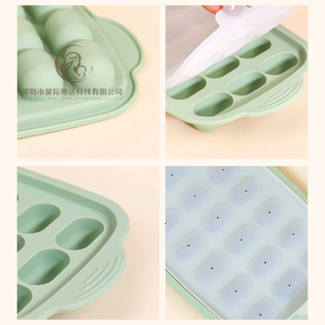 Chi Phí Hiệu Quả 100% Cấp Thực Phẩm Silicone Động Vật Hình Dạng Con Ong Bé Thực Phẩm Trung Chuyển Trái Cây Sữa <span class=keywords><strong>Ice</strong></span> <span class=keywords><strong>Cube</strong></span> Khay - Product Image 2