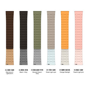 Bracelet de montre magnétique en silicone Chungming 22mm pour <span class=keywords><strong>Garmin</strong></span> Forerunner 265 255 Music, bande à dégagement rapide pour <span class=keywords><strong>Garmin</strong></span> Watch <span class=keywords><strong>Venu</strong></span> <span class=keywords><strong>2</strong></span> 3 - Product Image 2