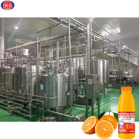 Turnkey volautomatische industriële productielijn voor fruitconcentraat voor de verwerking van mango, appel, sinaasappel en ananas.