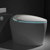 Toilette automatique sans eau, sanitaire, électronique, intelligente, avec lumière nocturne, toilette intelligente, cuvette de toilette