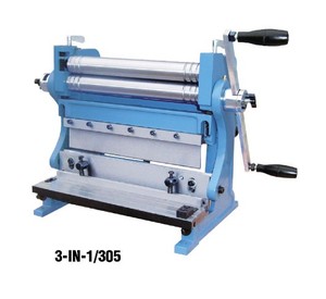 1*601mm nhỏ tấm kim loại cán cắt và uốn máy hướng dẫn sử dụng đa chức năng kéo Bender con lăn - Product Image 1