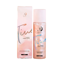 Échantillon de support de vaporisateur de réglage de maquillage végétalien personnalisé étanche 110ml longue tenue Spray fixateur de maquillage Dewy Glow