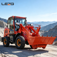 Chargeuse sur pneus hydraulique diesel 4x4, robuste avec accessoires interchangeables, fabriquée en Chine pour la manutention des matériaux agricoles et de carrière