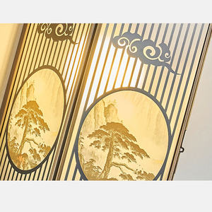 Lampe murale d'intérieur ou d'extérieur en laiton pour hôtel, décoration en verre de jardin, applique murale solaire d'extérieur pour la maison - Product Image 4