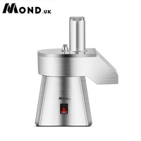 Commerciële groenten snijmachine 150-600kg/u, elektrische voedselsnijder van roestvrij staal voor restaurantkeuken, Mond.uk QD812