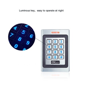 Bàn Phím Kim Loại Ngoài Trời Chống Thấm Nước 13.56Mhz NFC RFID W26 Wiegand Proximity IC Card <span class=keywords><strong>Reader</strong></span> Đối Với Hệ Thống Kiểm Soát Truy Cập - Product Image 4