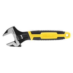 Stanley Adjustable Wrench 10 In <b>Control</b> <b>Grip</b> Handle Plumbing Repair - Product Image 1