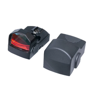 Mini viseur tactique à point rouge 1x17x25, lunette de visée compacte pour les sports de plein air et la chasse