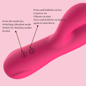 Vibrador de Conejo Telescópico con Vibración, Estimulador de Punto G y Clítoris, Silicona, Doble Estimulación, Impermeable, Juguete Sexual <span class=keywords><strong>para</strong></span> Mujeres - Product Image 3