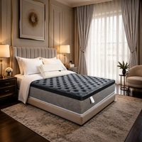 Matelas en mousse Euro Luxe Royal Confortable, compressé et enroulé, 7 zones, écologique, élastique, durable, pour chambre à coucher, épaisseur 36 cm