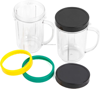 Direct Factory Mini Blender Magic Bullet Pièces de rechange-Cross Blade & 16oz Cup pour MB1001 Series Nutribullet Blender Cups