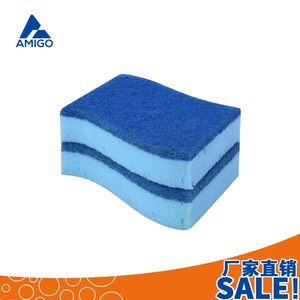 Esponja de Limpieza Amigo, Rectangular, de Alta Densidad, para Cocina, de Dos Colores, en Forma de S - Product Image 5