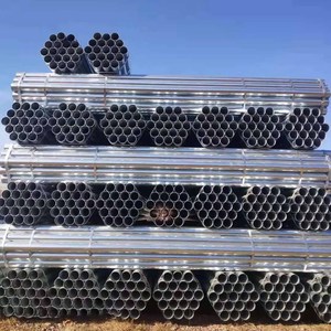 Chất lượng cao xây dựng dự án mạ kẽm Ống Q235 q345 Ống thép liền mạch được sử dụng trong lĩnh vực gia công ống thép mạ kẽm - Product Image 5